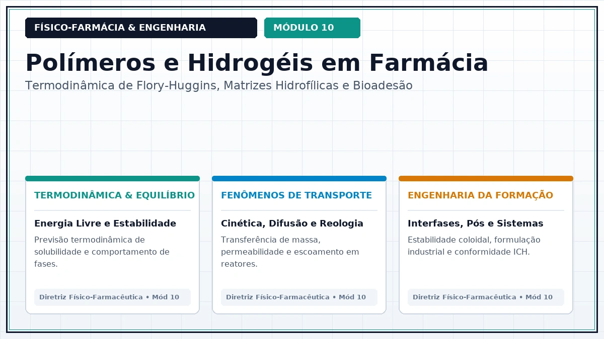 Capa: Físico-Farmácia Aula 290 — Copolímeros Metacrílicos Eudragit no Revestimento Entérico Funcional e Liberação Cólica — Foco Avançado Parte 29