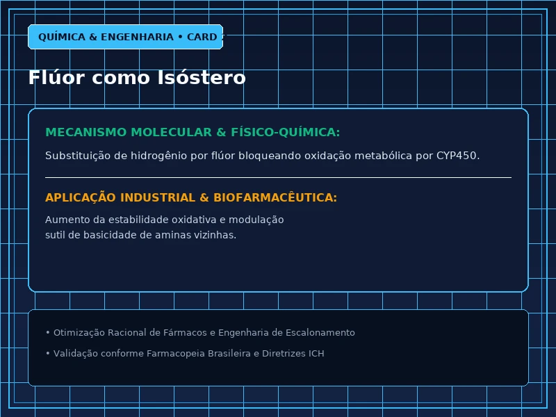 Cartão Técnico 2 - Bioisosterismo Clássico e Não Clássico