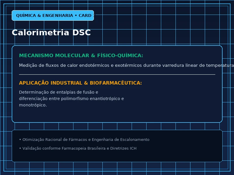 Cartão Técnico 3 - Cristalografia e Polimorfismo Farmacêutico
