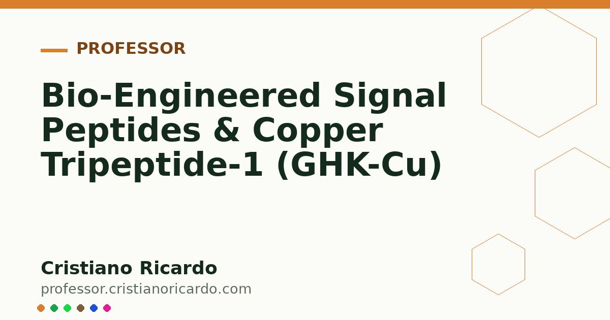Card OG automático: Bio-Engineered Signal Peptides & Copper Tripeptide-1 (GHK-Cu)