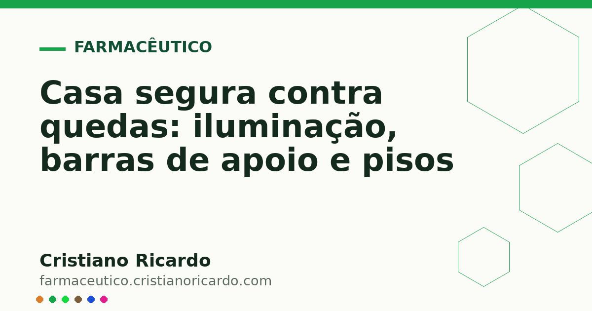 Card OG automático: Casa segura contra quedas: iluminação, barras de apoio e pisos