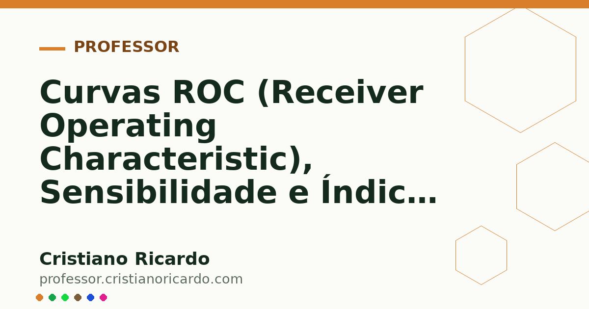 Card OG automático: Curvas ROC (Receiver Operating Characteristic), Sensibilidade e Índice de Youden (Tratado de Bioestatística Clínica 2011)