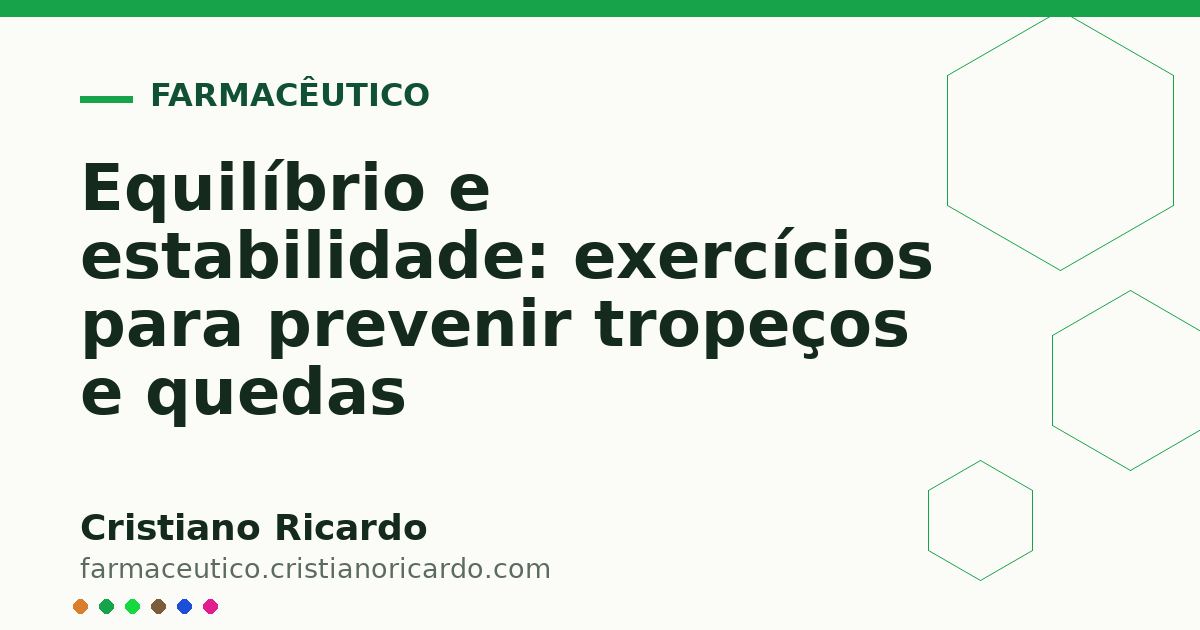 Card OG automático: Equilíbrio e estabilidade: exercícios para prevenir tropeços e quedas