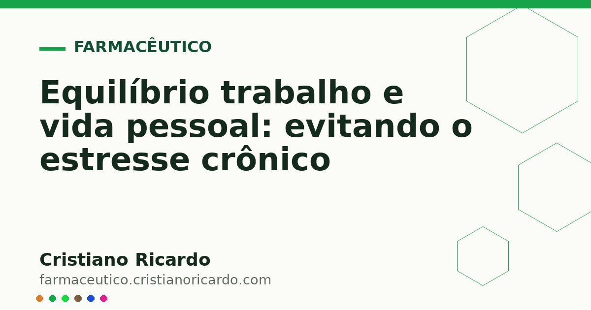 Card OG automático: Equilíbrio trabalho e vida pessoal: evitando o estresse crônico