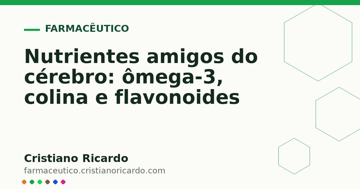 Card OG automático: Nutrientes amigos do cérebro: ômega-3, colina e flavonoides
