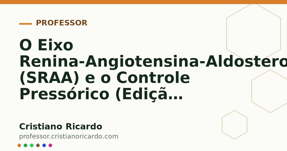 Card OG automático: O Eixo Renina-Angiotensina-Aldosterona (SRAA) e o Controle Pressórico (Edição Farmacêutica 2012)