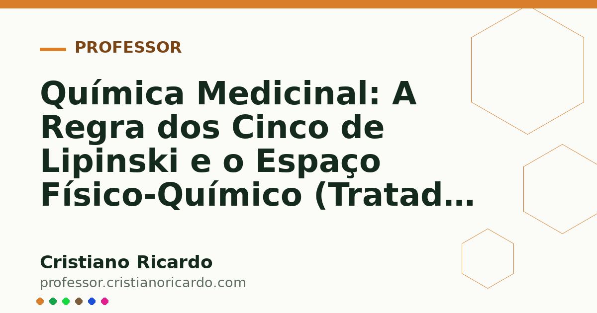 Card OG automático: Química Medicinal: A Regra dos Cinco de Lipinski e o Espaço Físico-Químico (Tratado de Química Farmacêutica 2011)