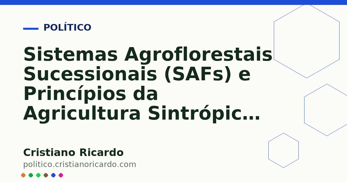 Card OG automático: Sistemas Agroflorestais Sucessionais (SAFs) e Princípios da Agricultura Sintrópica (Tratado de Agroecologia &amp; Agricultura Familiar 2021)
